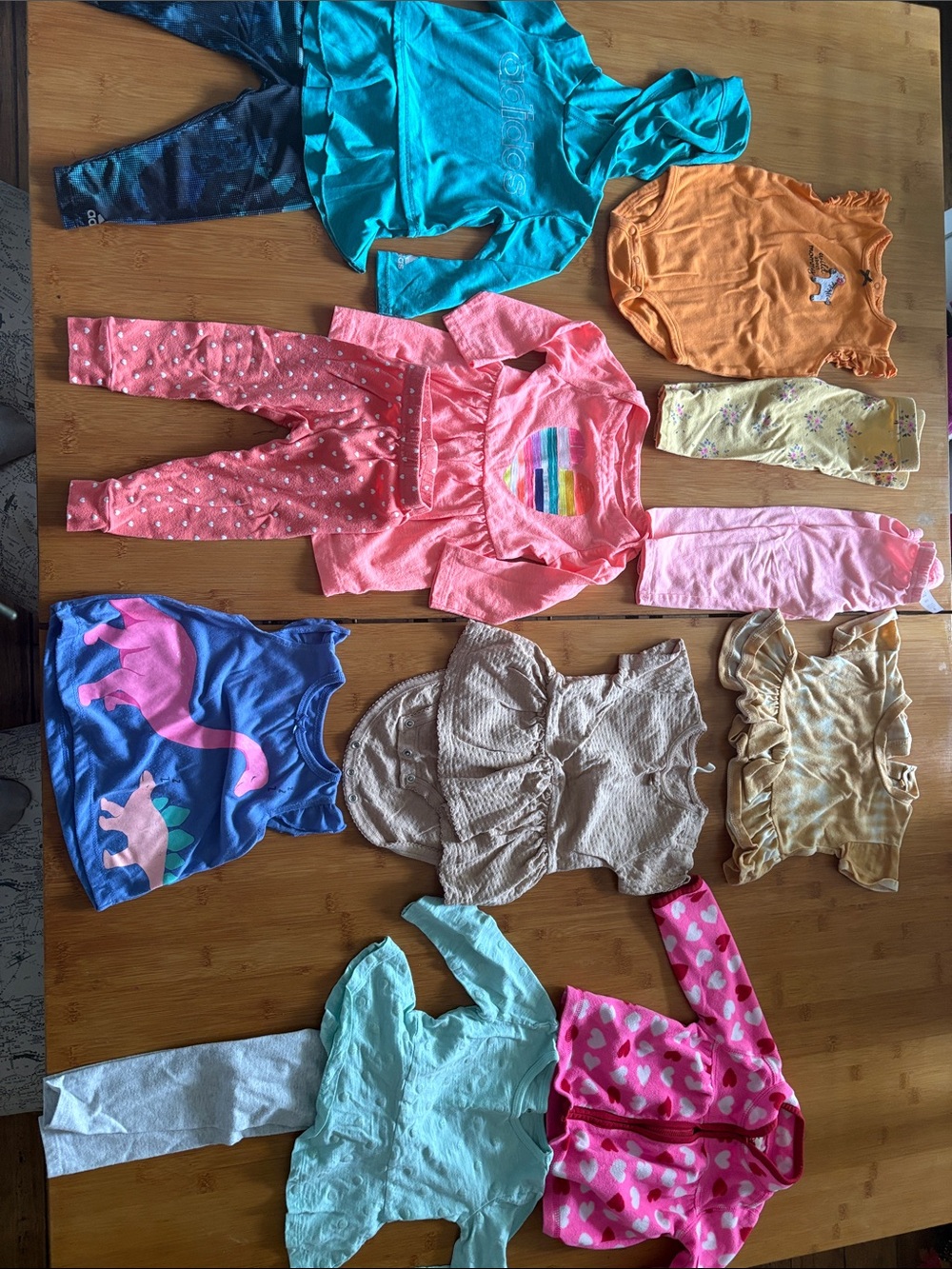 12 Month Baby Girl Outfit Bundle